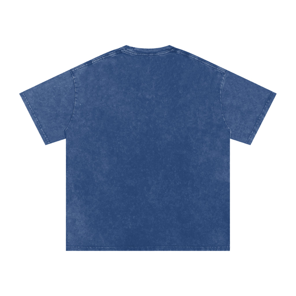 DT Stars Snow Washed Oversized Cotton T-Shirt