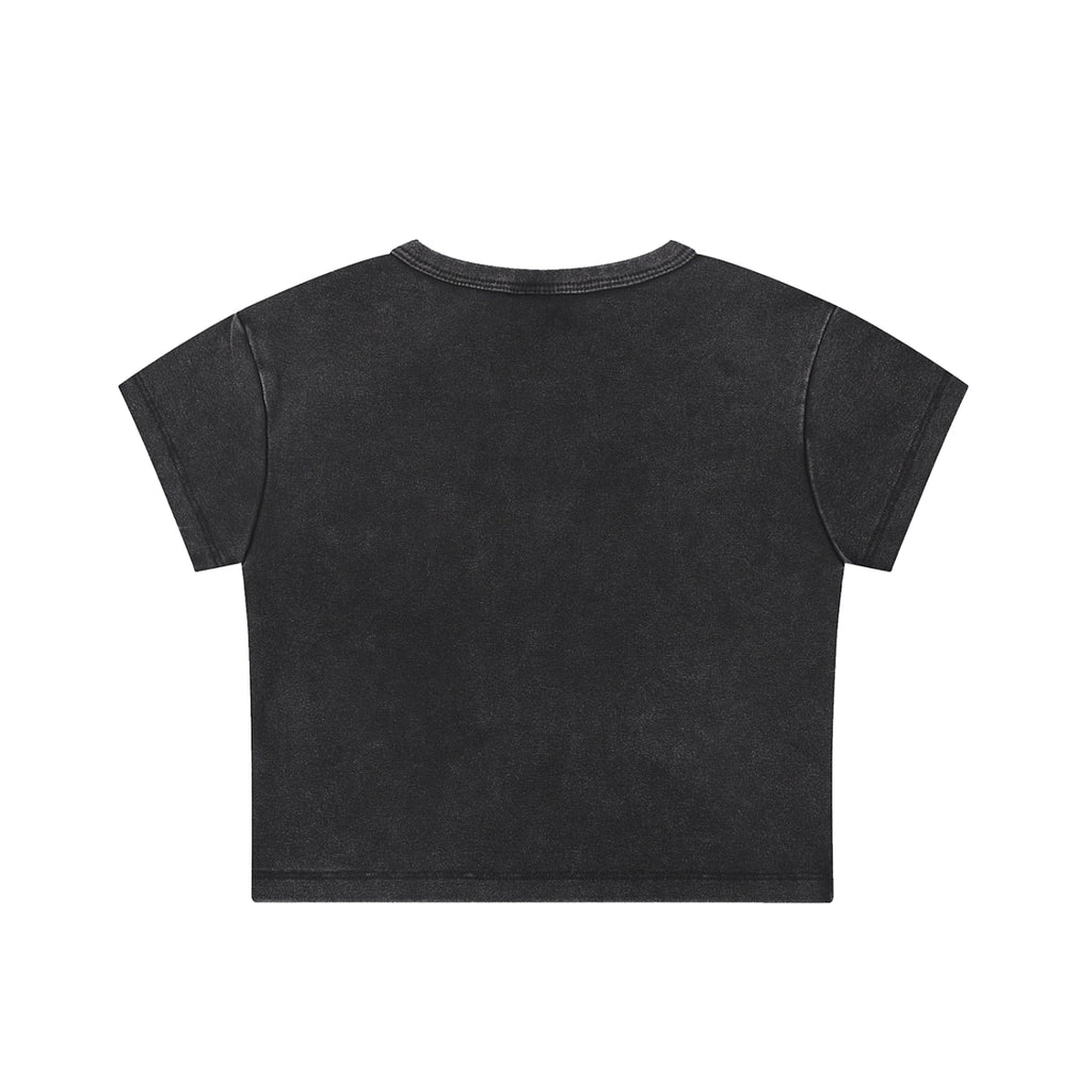 Resist Snow Washed Crop Top